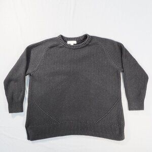 Michael Kors Sweater Women Extra Large Black Chunky Cable Knit Oversized Loose